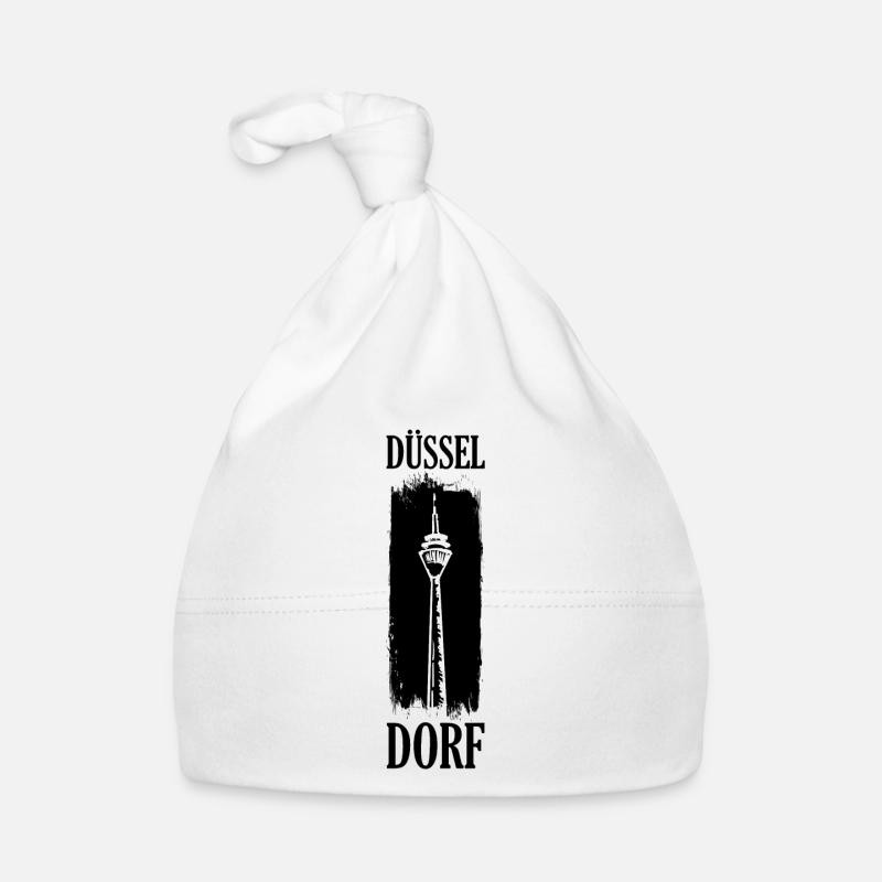 Düsseldorf TV Tower Skyline Germany Germany Organic Baby Cap