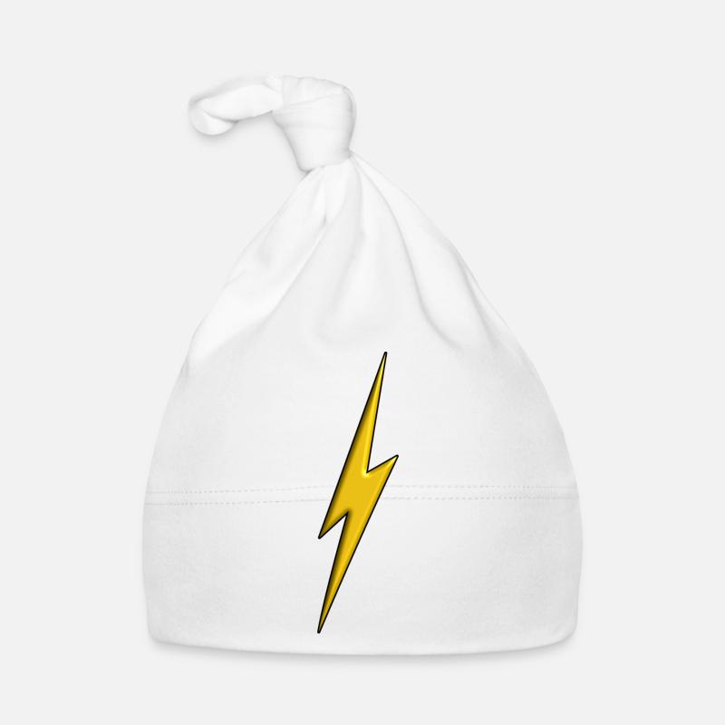 Eclair Jaune 3d Bonnet bio Bébé