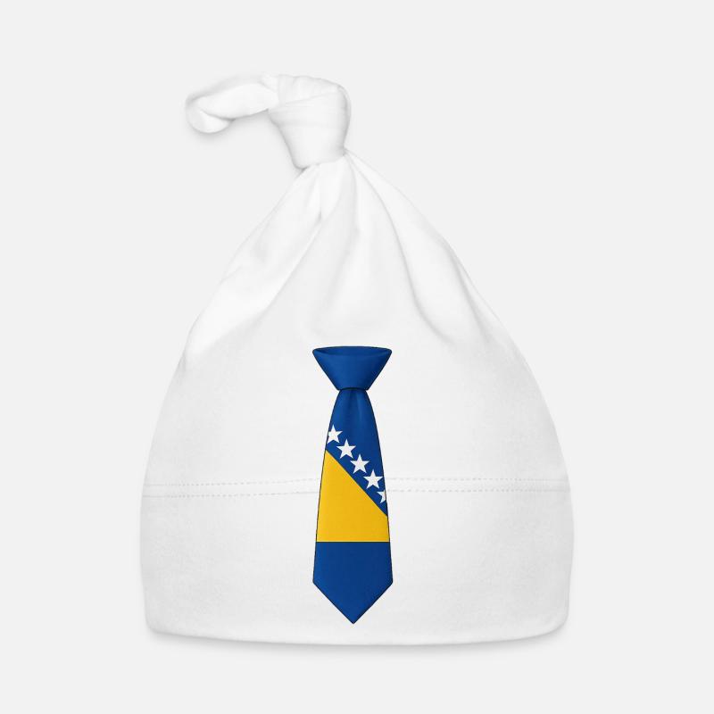 Cravate Bosnie – Conception du drapeau Bonnet bio Bébé