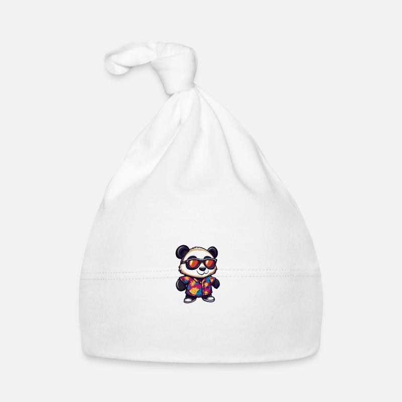 Panda Comic Cool Summer Organic Baby Cap