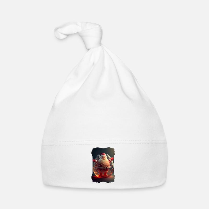 Weihnachtsmann-Gelee Baby Bio-Mütze