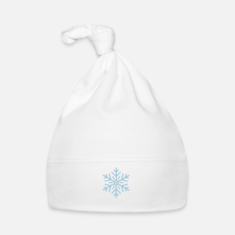 Flocon De Neige, Neige, Hiver, Noël Bonnet bio Bébé