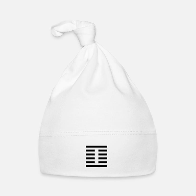 27 I - Les coins de la bouche (hexagramme) Bonnet bio Bébé