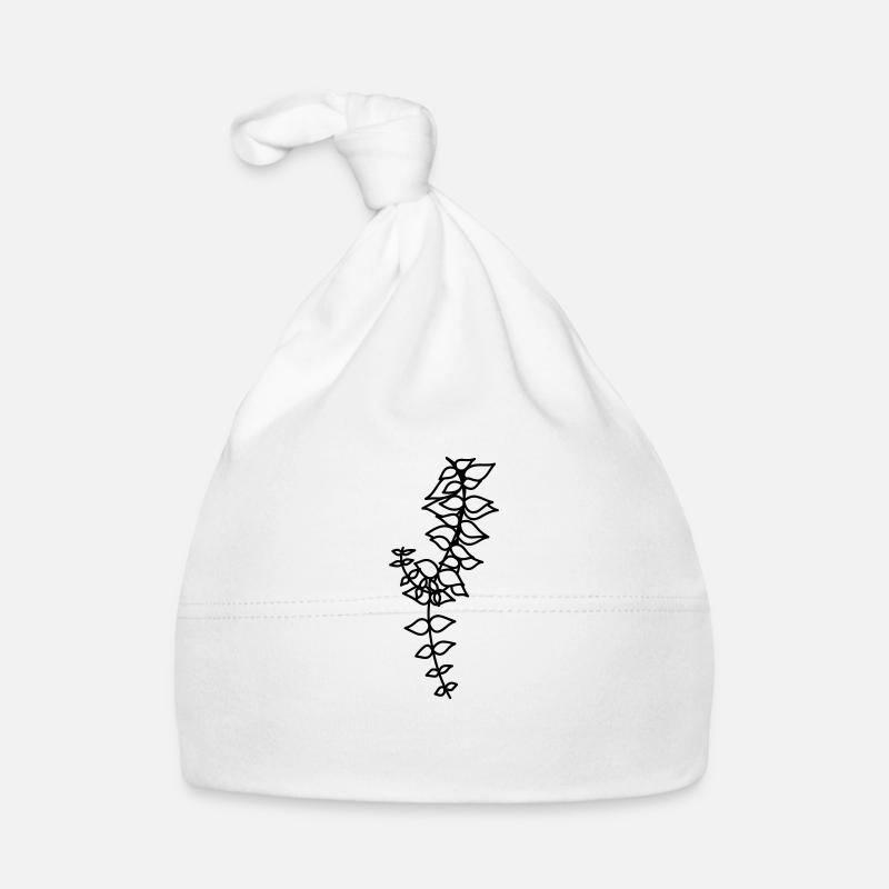 simple Wildblume Baby Bio-Mütze