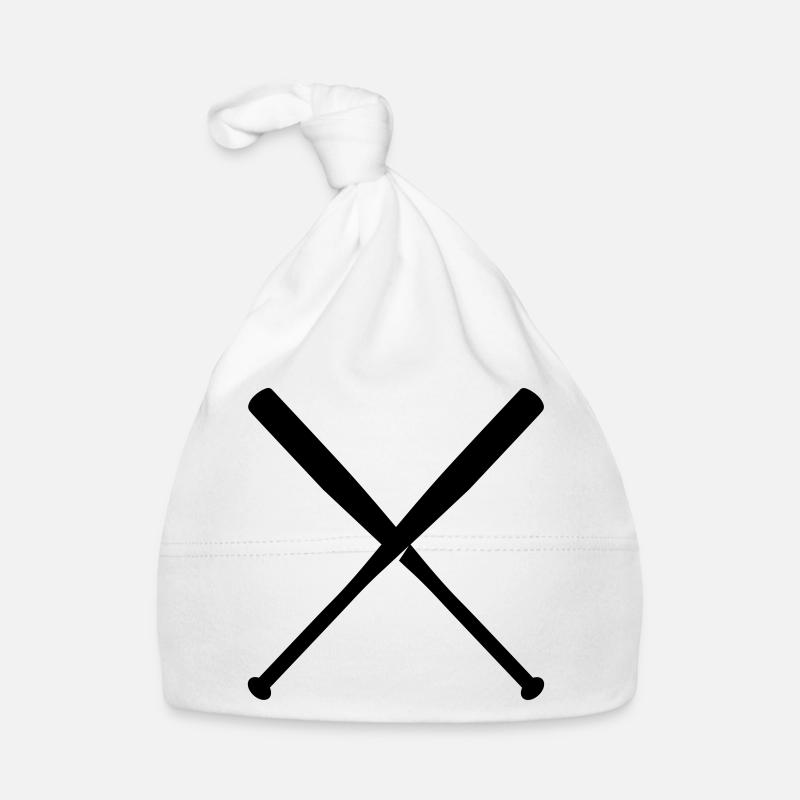 Baseball Keule, Baseballschläger Baby Bio-Mütze