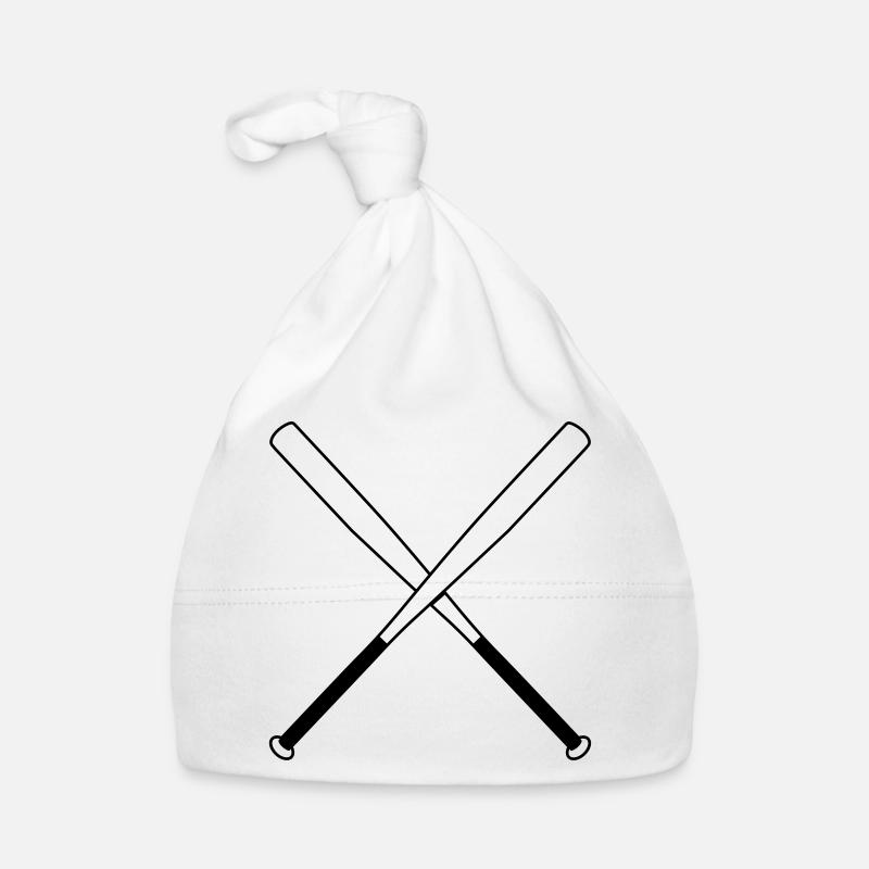 Baseballkeule, Schläger Baby Bio-Mütze