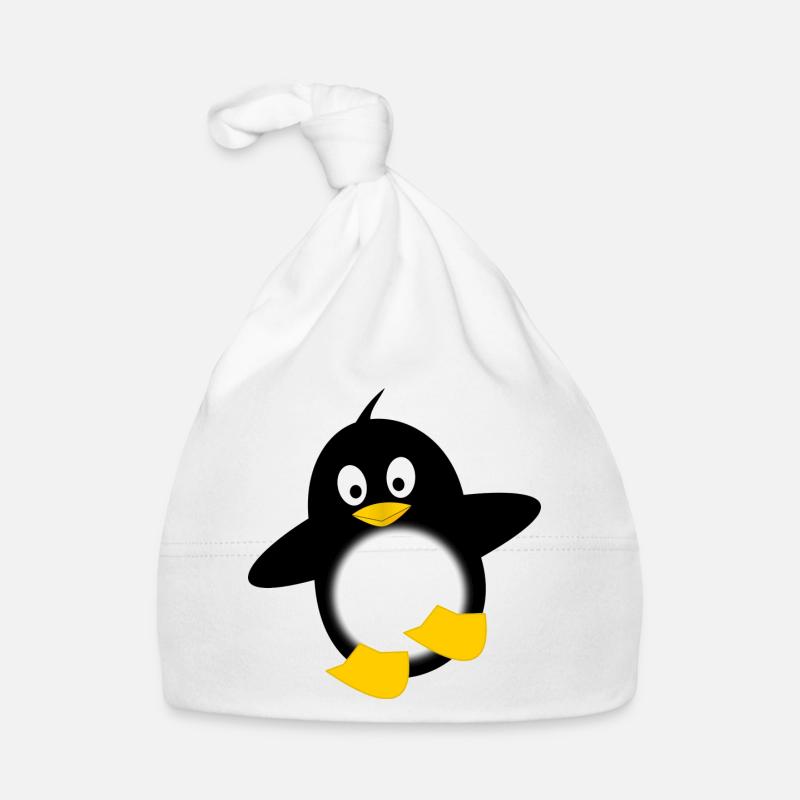 Penguin Glow Belly Dessin animé Bonnet bio Bébé