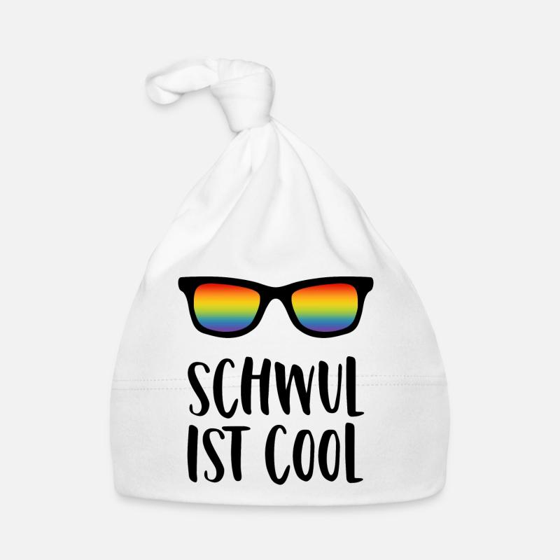 Être gay, c’est cool Bonnet bio Bébé
