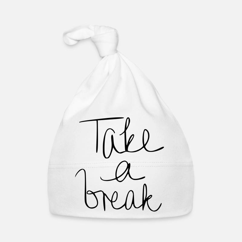 Take a break Organic Baby Cap