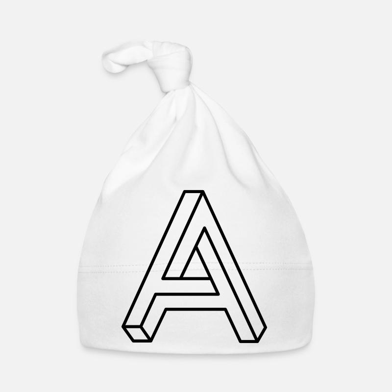 Impossible Shape – Optical Illusion Design Organic Baby Cap