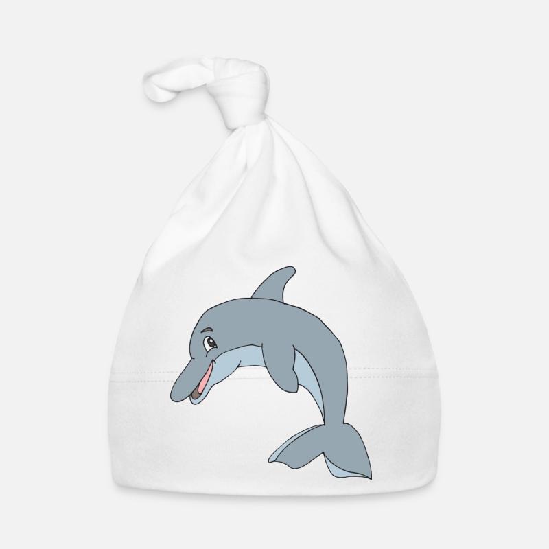 delphin Baby Bio-Mütze