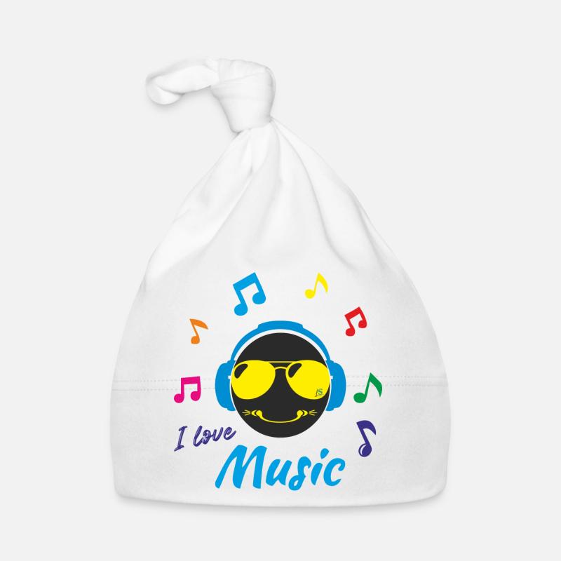 Ich mag Musik Baby Bio-Mütze