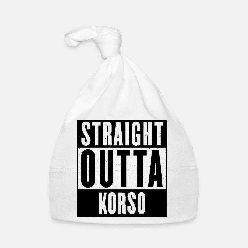 Gerade Outta Korso Baby Bio-Mütze
