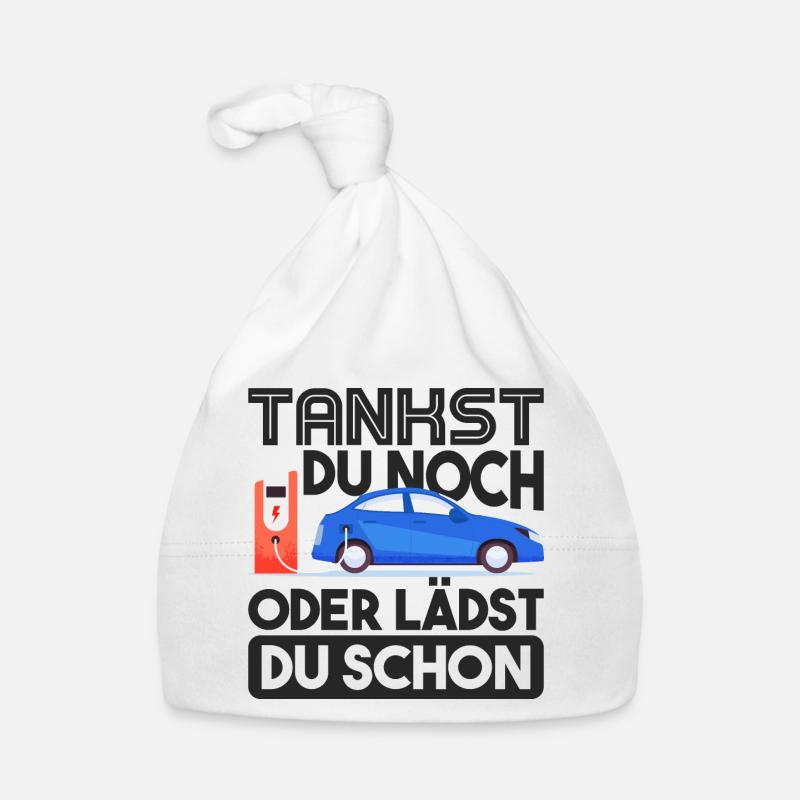 E-Auto Lustig Baby Bio-Mütze