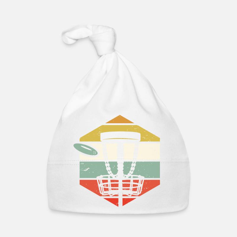 Disc Golf Sports Rétro Disc Golf Bonnet bio Bébé