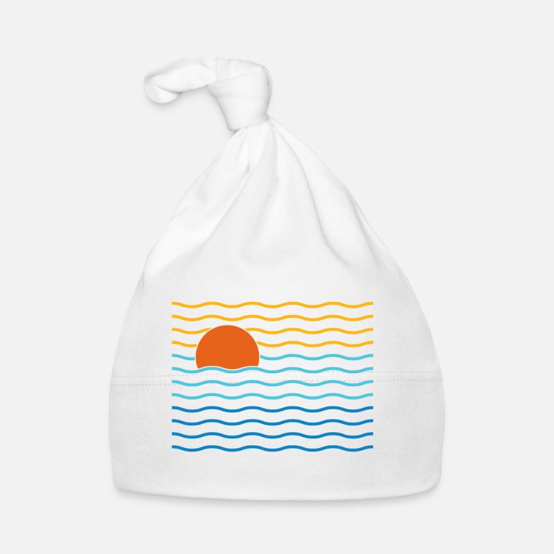 Saint Tropez Cote D´Azur Summer Baby Bio-Mütze