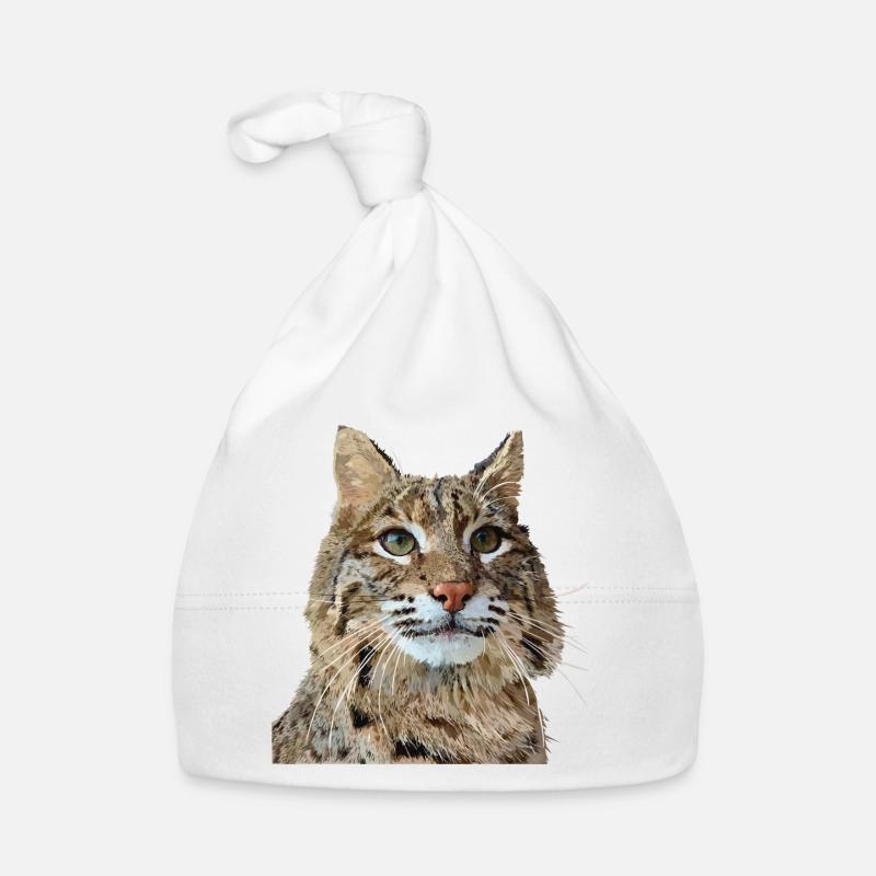 Lynx - Bonnet bio Bébé - blanc