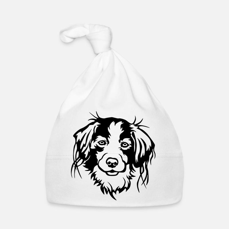 Kooikerhondje Kopf Baby Bio-Mütze