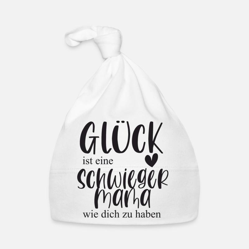 Schwiegermama Schwiegermutter Geschenk Danke Baby Bio-Mütze