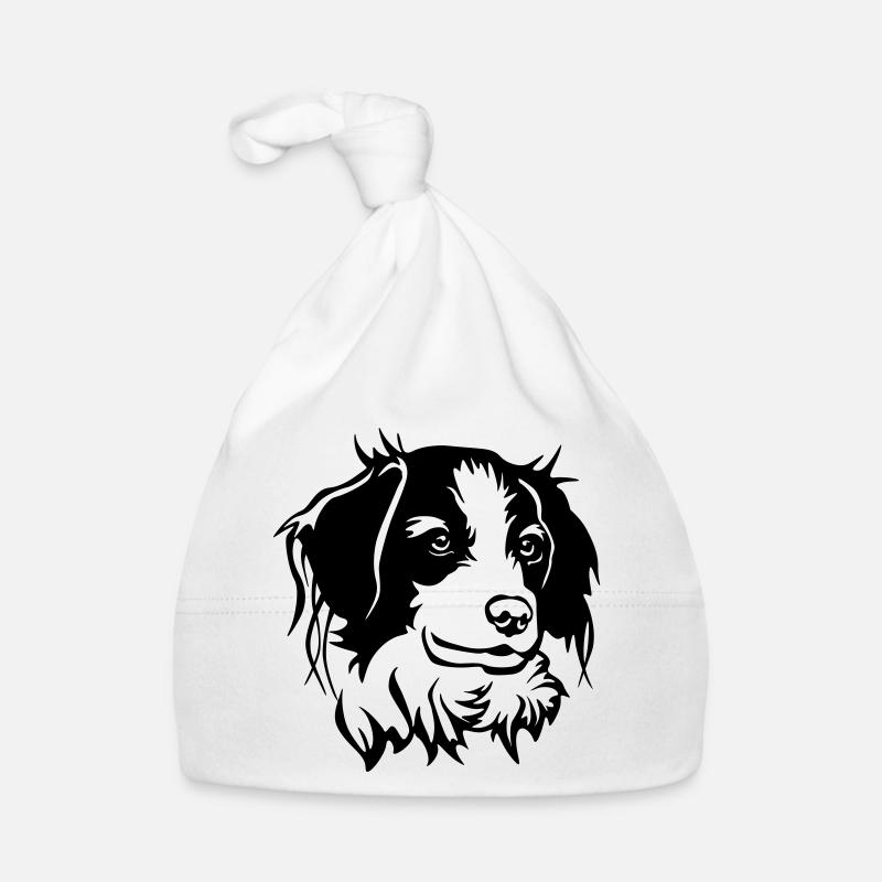Kooikerhondje Kopf Baby Bio-Mütze