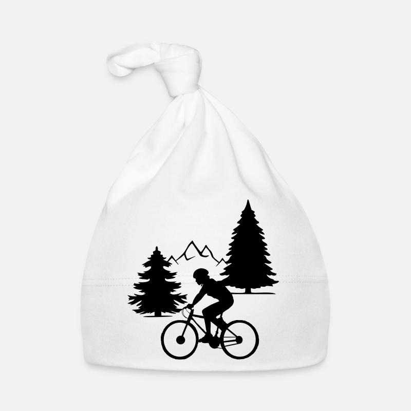 Radfahrer in der Natur Baby Bio-Mütze