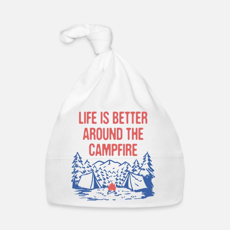 Better Around the Campfire Summer Camping Baby Bio-Mütze