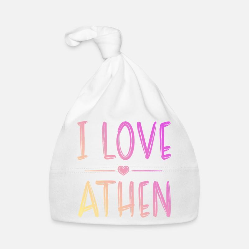J’aime Athènes Bonnet bio Bébé
