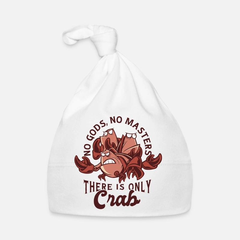 No Gods, No Masters There Is Only Crab Baby Bio-Mütze