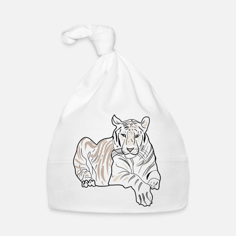 LYING TIGER Organic Baby Cap