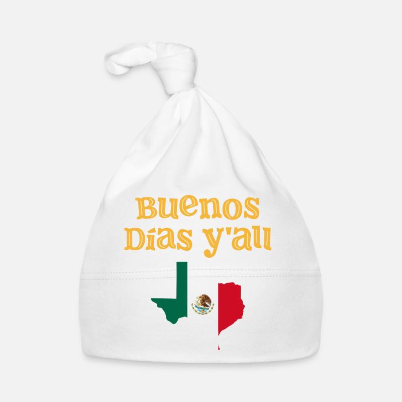 Mexikanisch-texanisches Design für Einwanderer Baby Bio-Mütze