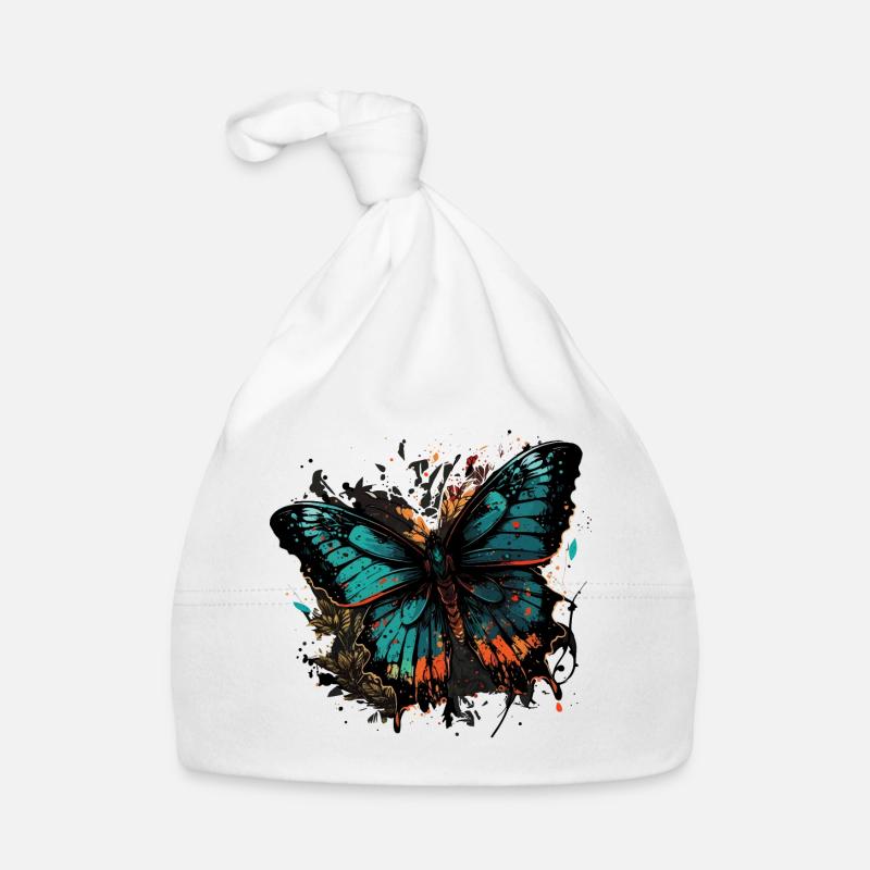 Transformation en papillon Bonnet bio Bébé