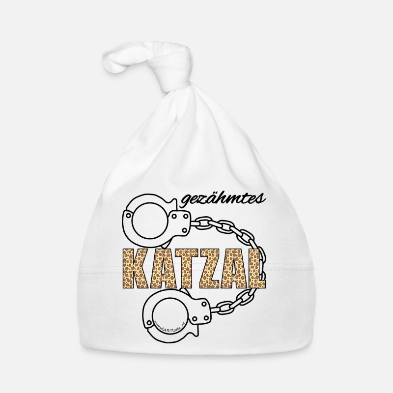 gezähmtes Katzal - gezähmte Katze, Dialekt Baby Bio-Mütze