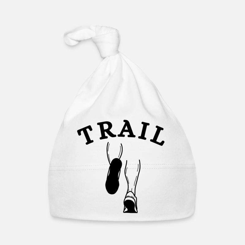trail, fan de trail, trail running Bonnet bio Bébé