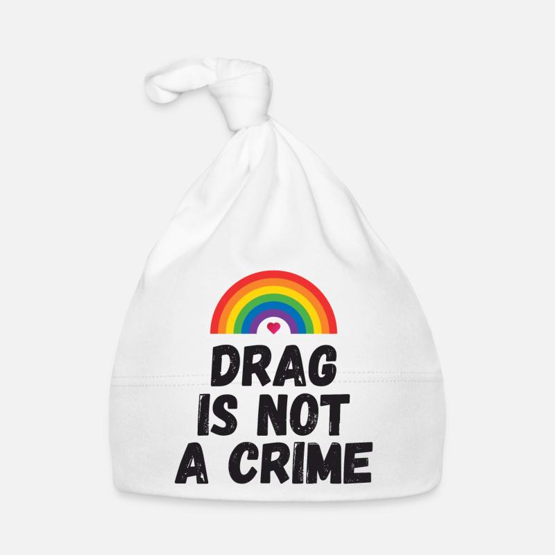 Drag ist kein Verbrechen Baby Bio-Mütze