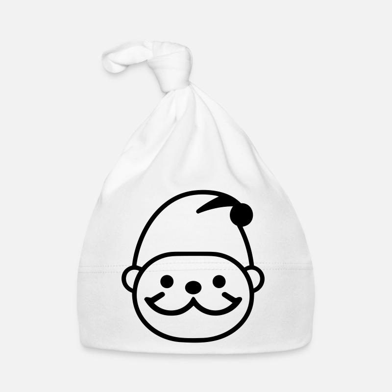 Kleiner Weihnachtsmann Baby Bio-Mütze