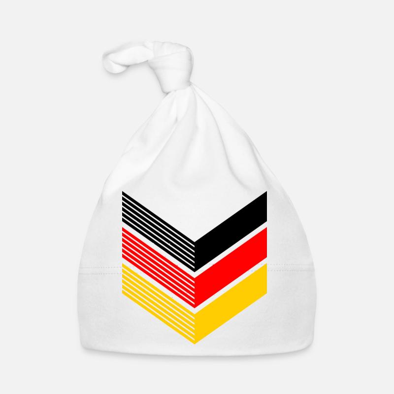 Germany Flag German Flag Used Look Homeland Organic Baby Cap