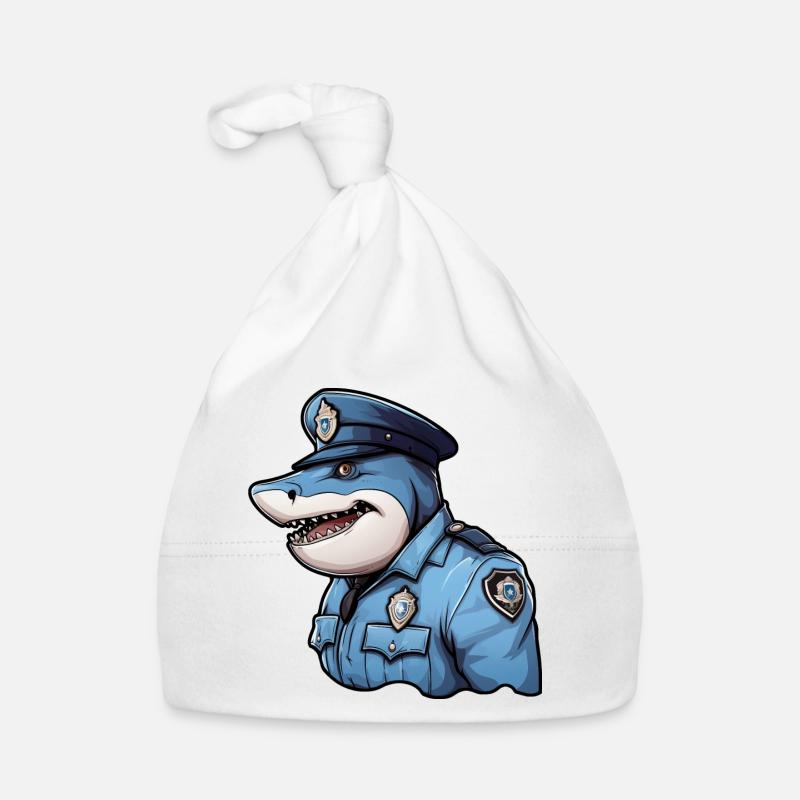 Requin policier Bonnet bio Bébé