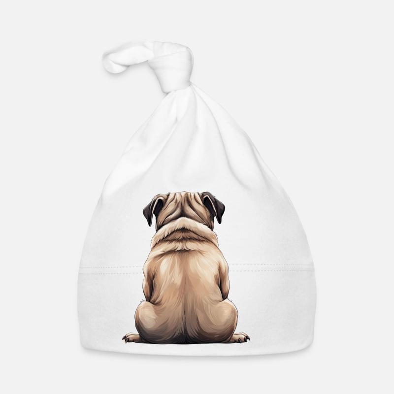 Pug Organic Baby Cap