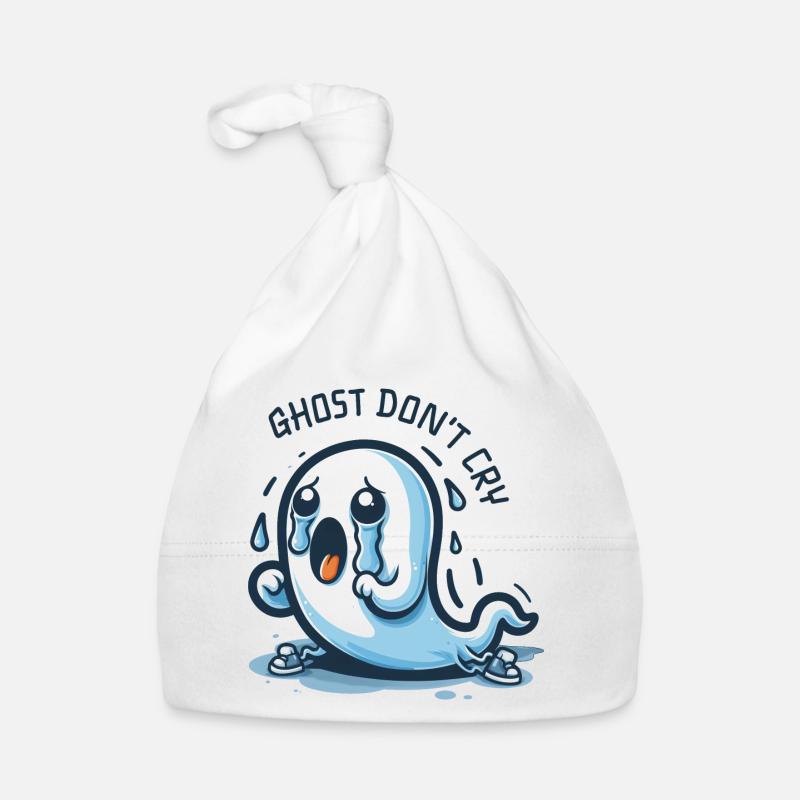 Fantôme ne pleure pas Bonnet bio Bébé