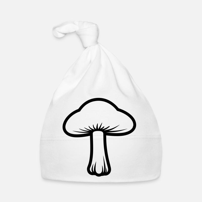 mushroom Organic Baby Cap