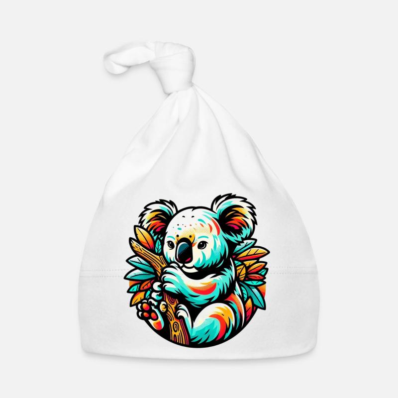 Koala Organic Baby Cap