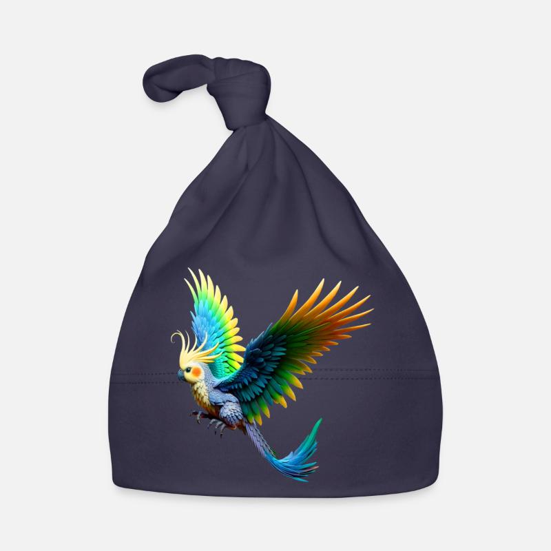 Rainbow Nymph (03) Organic Baby Cap