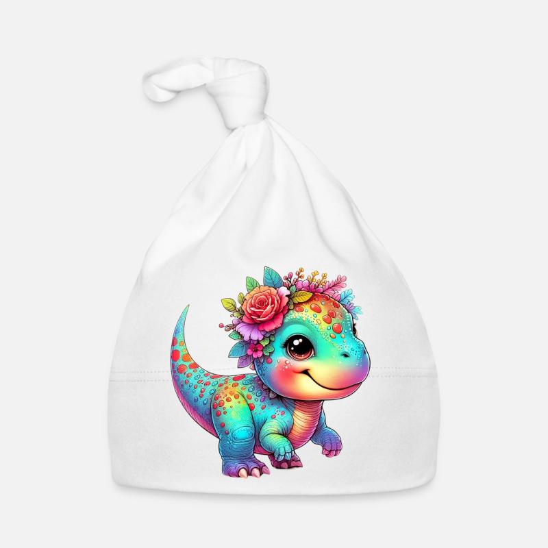 Dinosaure Bonnet bio Bébé