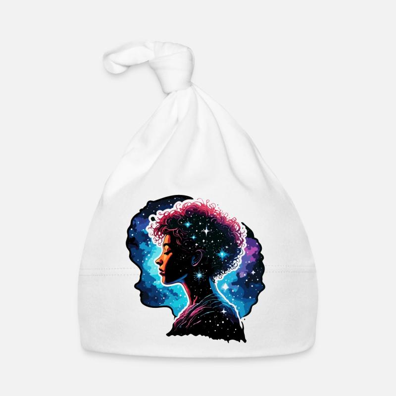 Silhouette / Forest / Portrait / Trees / Person Organic Baby Cap
