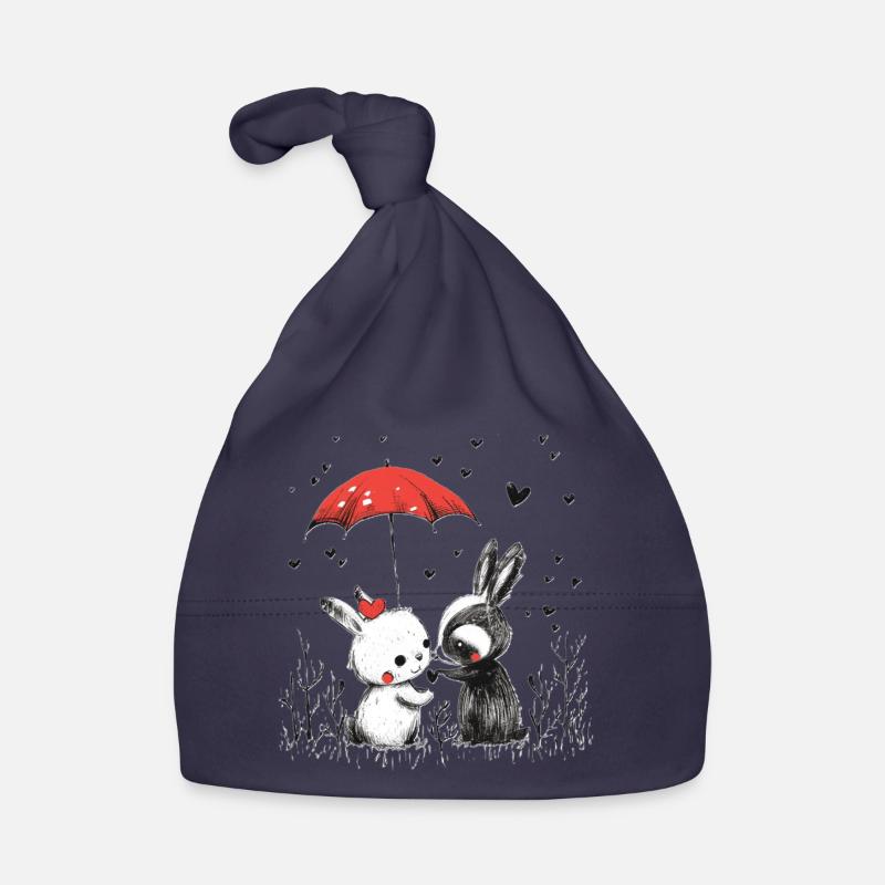 Cute rabbits Organic Baby Cap