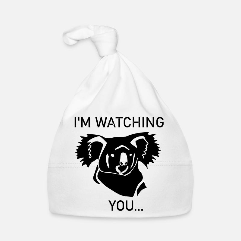 Koala vous regarde Bonnet bio Bébé