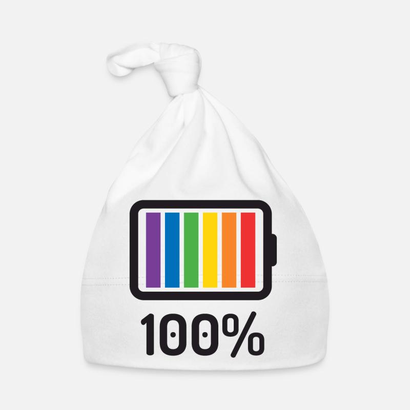 Mois de la fierté LGBT - 100% queer Bonnet bio Bébé