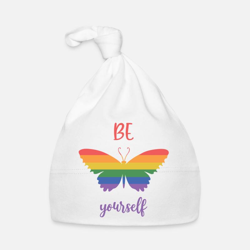 LGBT Pride Month - Be Yourself Organic Baby Cap