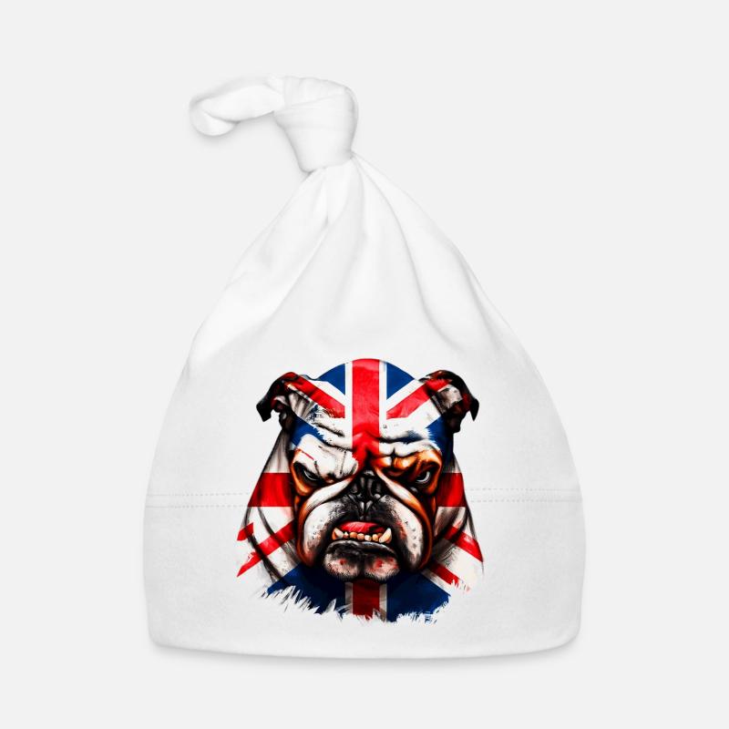 Bouledogue anglais Chien Bonnet bio Bébé