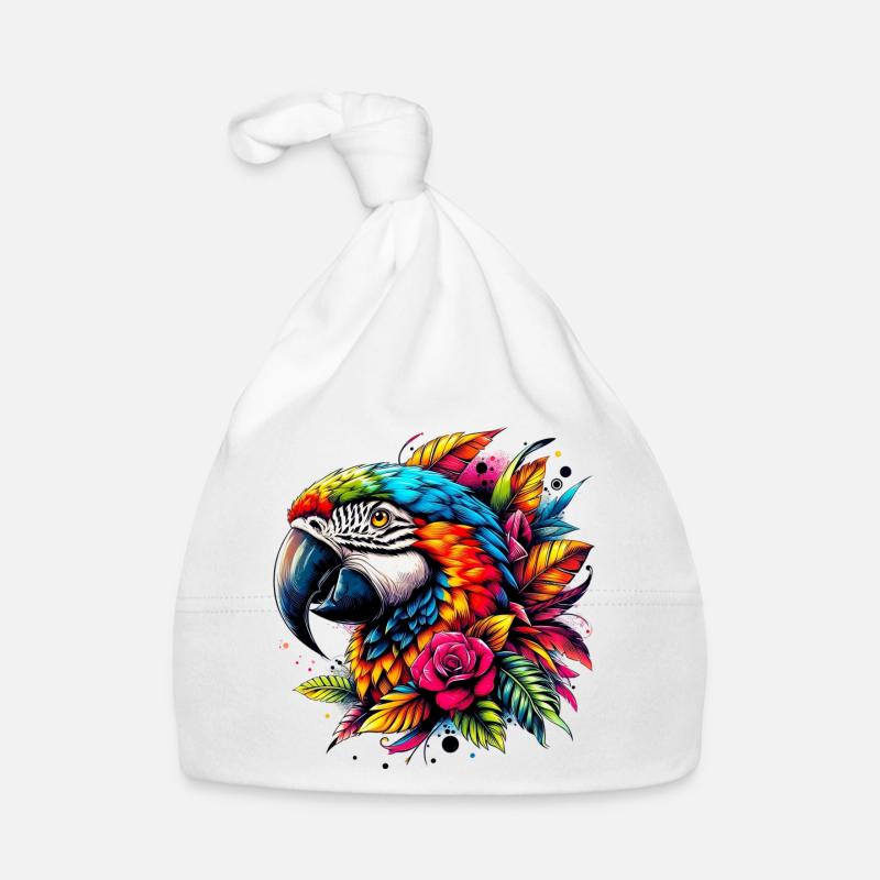 Papagei Baby Bio-Mütze